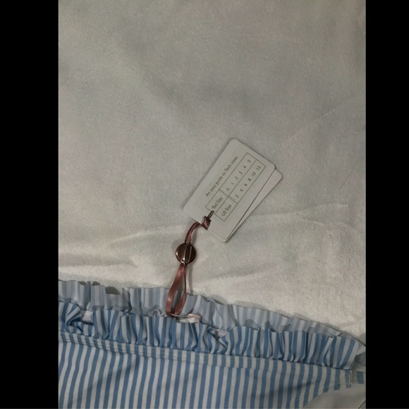 NWT Ted Baker Haleea Side Tie Stripe Bikini Bottom [T.B. SIZE‎ 4 ] - Picture 5 of 7